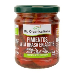 Pimientos a la brasa en...