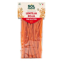 Tagliatelle de lenteja roja...