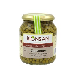 Guisantes bio tarro 320g...