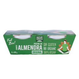 Postre de almendra bio...