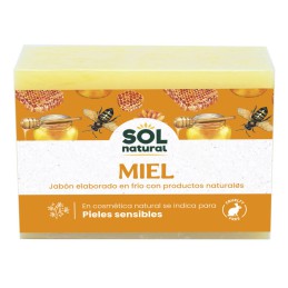 Jabon de miel 100g Sol Natural