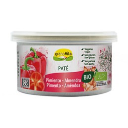 Pate de almendras-pimiento...