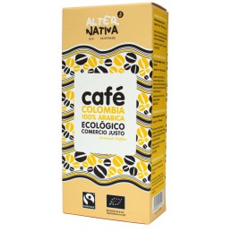 Cafe Colombia molido bio...