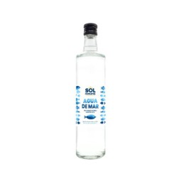 Agua de mar botella de...