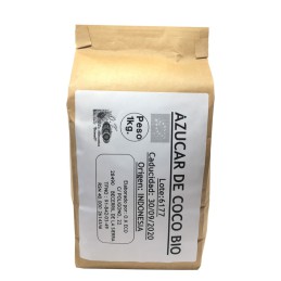 Azucar de coco bio 1 Kg...